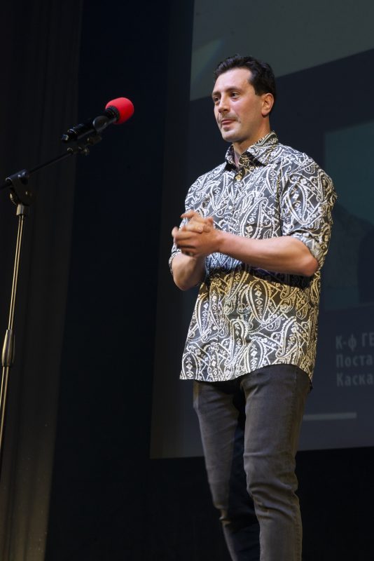 Актер Алексей Анищенко на премии каскадеров "Альтер Эго-2021"